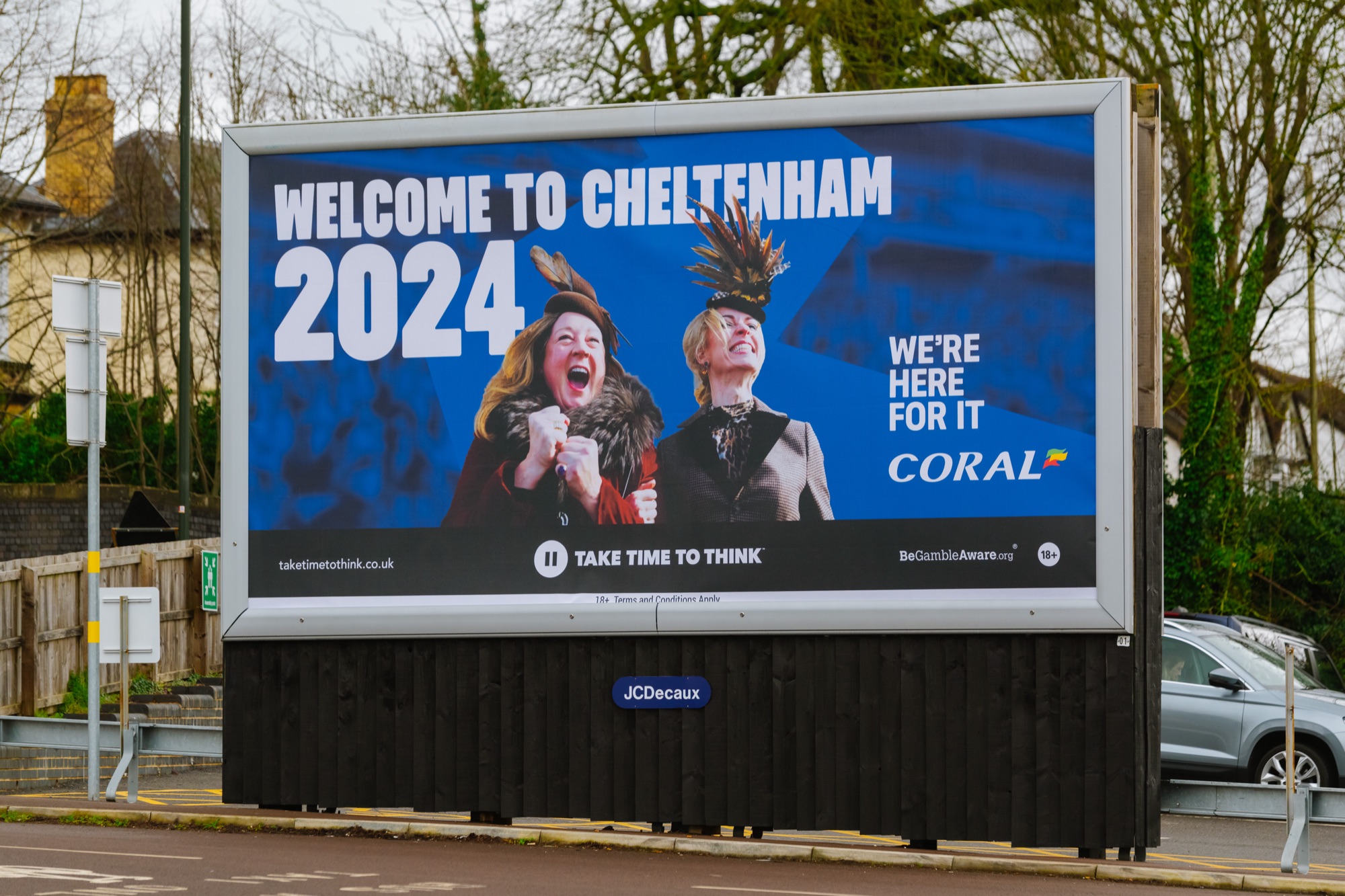 Welcome to Cheltenham 2024 billboard